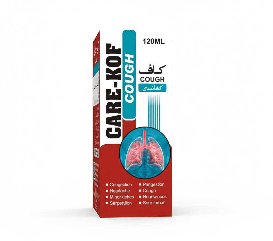 Care-Kof: Cough Relief Syrup 120ml Coming soon Care Pharma