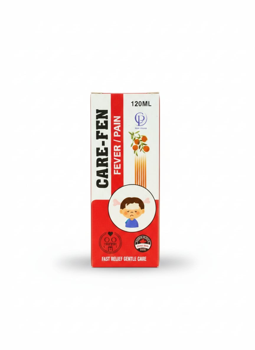 Care-Fen: Fever & Pain Relief Syrup 120ml