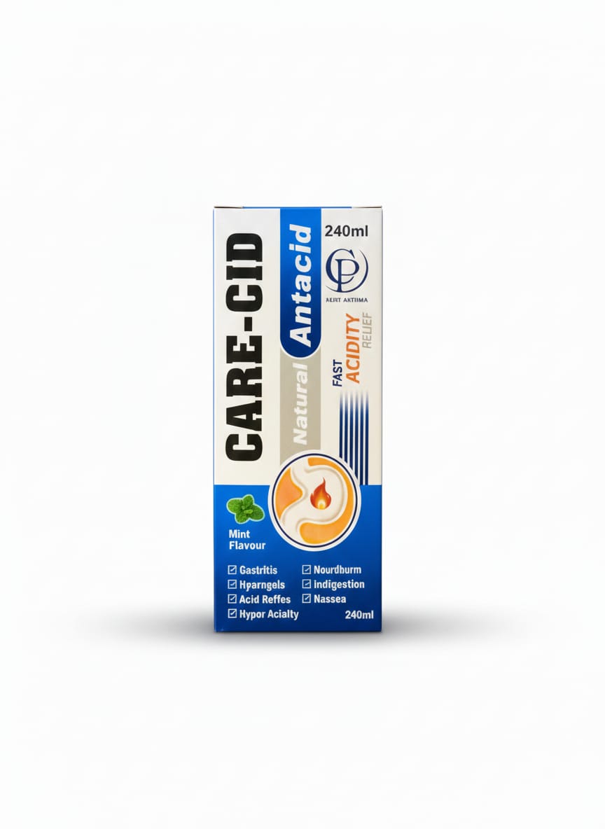 Care-Cid – Antacid Syrup 120ml