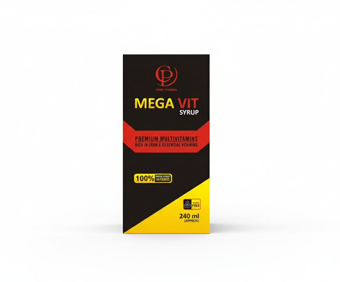 Megavit – Multivitamin Syrup 240ml Coming soon Care Pharma