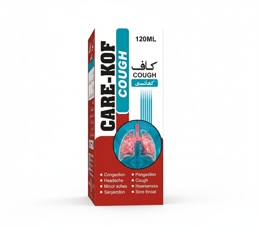 Care-Kof: Cough Relief Syrup 120ml Coming soon Care Pharma