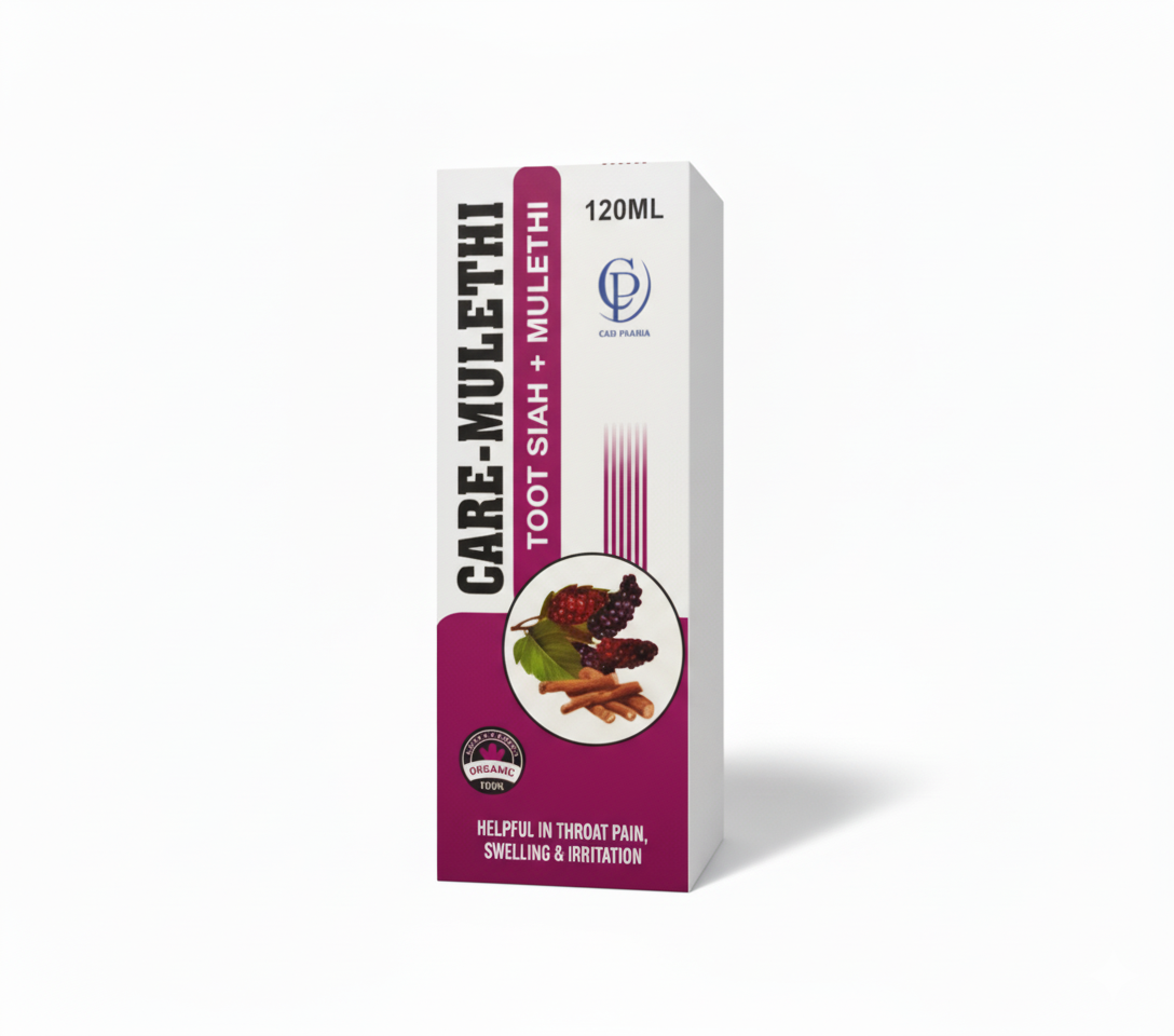 CARE MULETHI packaging on a white background