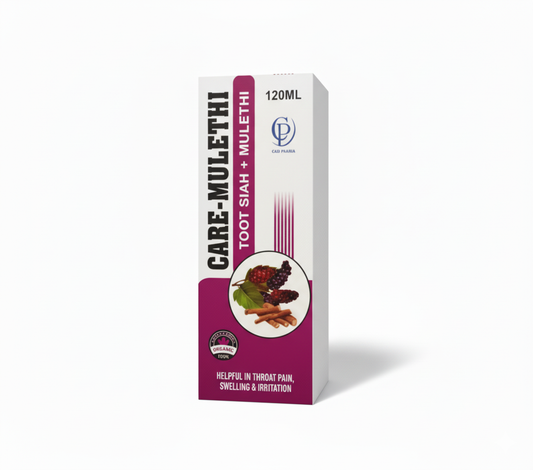 CARE MULETHI packaging on a white background