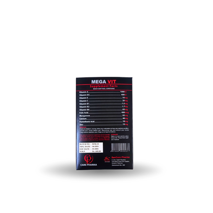 Megavit – Multivitamin Softgels