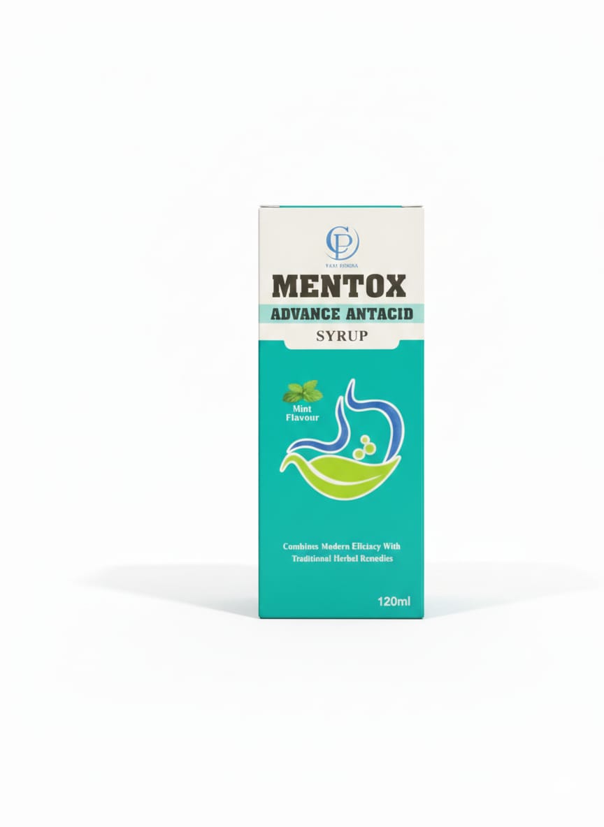 Mentox: Advanced Antacid Syrup 120ml