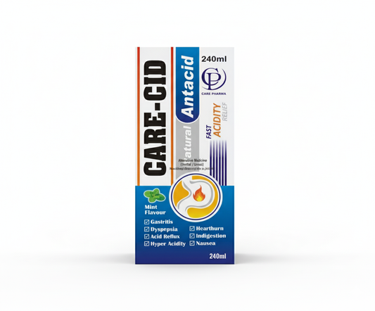 Care-Cid – Antacid Syrup 240ml Coming soon Care Pharma